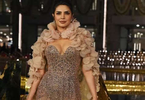 Priyanka Chopra Jonass Bedazzled Naked Dress Had the Most。